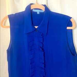ANTONIO MELANI Cobalt Blue Shirt